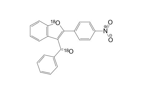 3-[18O]-(Benzoyl)-2-(4-nitrophenyl)benzofuran