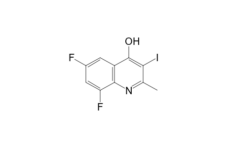 6,8-difluoro-3-iodo-2-methyl-4-quinolinol
