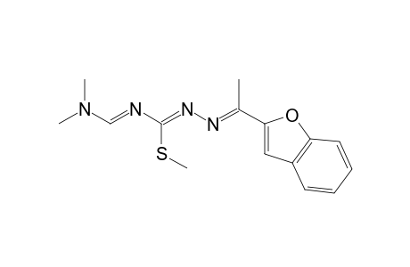 1-[1-(2-benzofuranyl)ethylidene]-4-[(dimethylamino)methylene]-3-methyl-3-thioisosemicrabazide