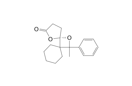 2-spiro[2'-Oxo-3-(tetrahydro)furano]-3-spiro[cyclohexano]-4-phenyl-4-methyl-1-oxetane