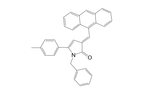 3-[9'-Anthrylmethylene]-1-benzyl-1,3-dihydro-5-(p-methylphenyl)-2H-pyrrol-2-one