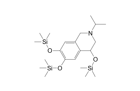 N,2(6)-Methylene-isoprenaline, O,O',O''-tris-TMS 2.isomer