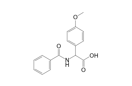 N-Benzoyl-.alpha.-(4-methoxyphenyl)glycine