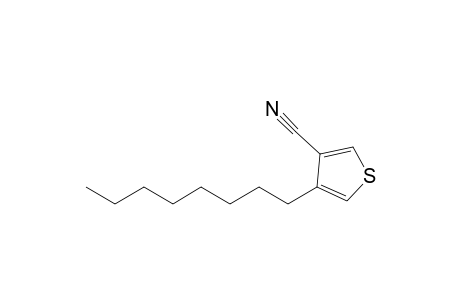 3-Cyano-4-n-octylthiophene