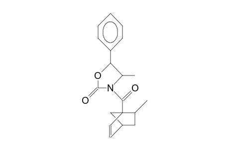 (4R,5S)-3-([3S,4S,5R,6R]-5-Methyl-bicyclo(2.2.1)hept-2-ene-4-carbonyl)-4-methyl-5-phenyl-2-oxazolidinone