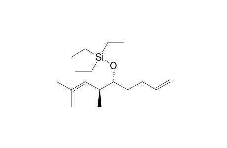 ((1R,2S)-1-But-3-enyl-2,4-dimethyl-pent-3-enyloxy)-triethyl-silane
