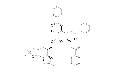 3',4',6'-TRI-O-BENZOYL-2'-DEOXY-2'-FLUORO-ALPHA-D-GLUCOPYRANOSYL-(1'->6)-1,2:3,4-DI-O-ISOPROPYLIDENE-ALPHA-D-GALACTOPYRANOSE