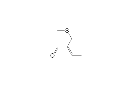 (Z)-2-(methylsulfanylmethyl)but-2-enal