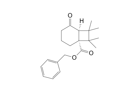 Benzyl-(1R,6S)-7,7,8,8-tetramethyl-5-oxobicyclo[4.2.0]octane-1-carboxylate