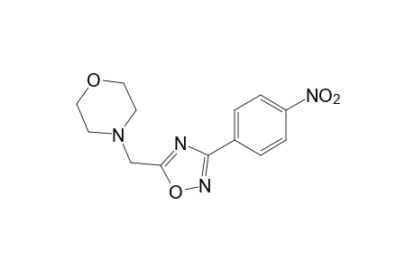 4-{[3-(p-nitrophenyl)-1,2,4-oxadiazol-5-yl]methyl}morpholine