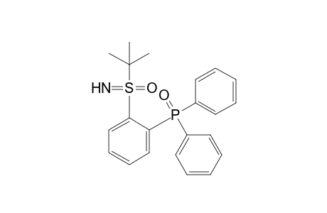 (+)-(R)-{2-[S-(1,1-Dimethylethyl)-sulfonimidoyl]phenyl}diphenylphosphane Oxide