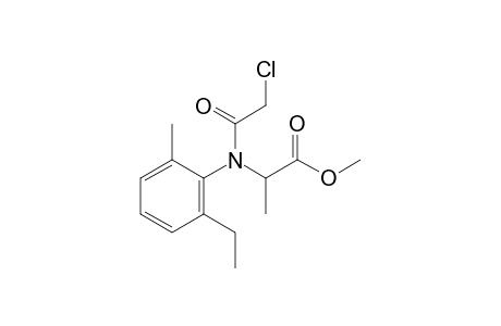 aRS, 2R(-)-N-(chloroacetyl)-N-(6-ethyl-o-tolyl)alanine, methyl ester