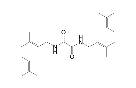 N,N'-Bis-((E)-3,7-dimethyl-octa-2,6-dienyl)-oxalamide