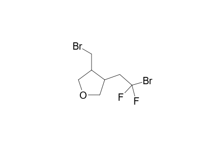 4-(Bromomethyl)-3-[(difluoro)bromomethyl]tetrahydrofuran