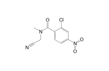 2-Chloro-N-cyanomethyl-N-methyl-4-nitrobenzamide