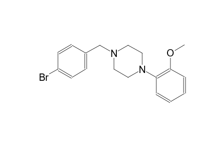 piperazine, 1-[(4-bromophenyl)methyl]-4-(2-methoxyphenyl)-