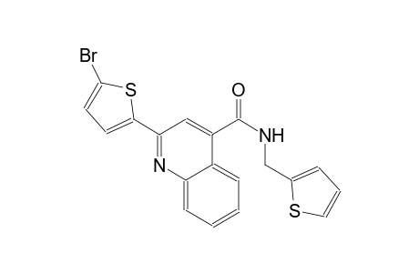 4-quinolinecarboxamide, 2-(5-bromo-2-thienyl)-N-(2-thienylmethyl)-