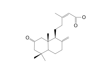 2-OXO-LABDA-8(17),13Z-DIEN-15-OIC ACID