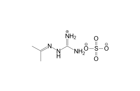 Guanidine, (isopropylideneamino)-, sulfate