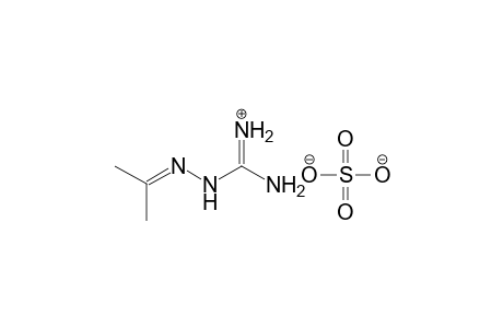 Guanidine, (isopropylideneamino)-, sulfate