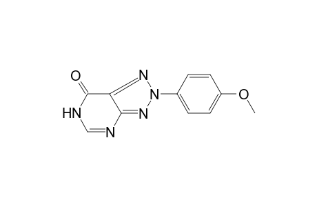 7H-1,2,3-Triazolo[4,5-d]pyrimidin-7-one, 2,6-dihydro-2-(4-methoxyphenyl)-