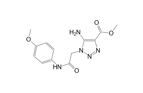 methyl 5-amino-1-[2-(4-methoxyanilino)-2-oxoethyl]-1H-1,2,3-triazole-4-carboxylate