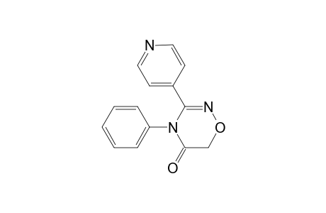 4-phenyl-3-(4-pyridyl)-1,2,4-oxadiazin-5-one