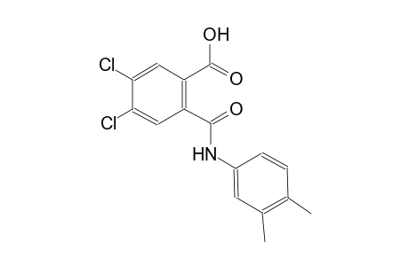 benzoic acid, 4,5-dichloro-2-[[(3,4-dimethylphenyl)amino]carbonyl]-