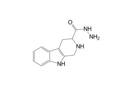 1H-Pyrido[3,4-b]indole-3-carboxylic acid, 2,3,4,9-tetrahydro-, hydrazide