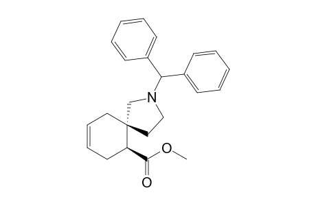 (5R,6S)-Methyl N-(diphenylmethyl)-2-aza-spiro[4,5]dec-8-ene-6-carboxylate