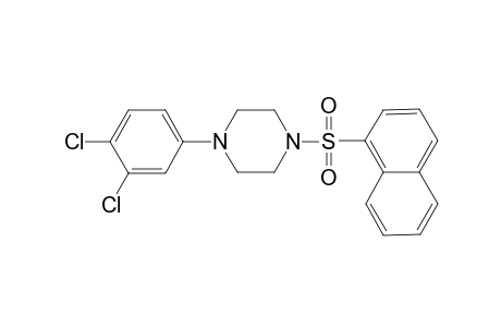 1-(3,4-Dichlorophenyl)-4-(1-naphthylsulfonyl)piperazine