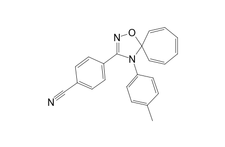 3-(4-Cyanophenyl)-4-(4-methylphenyl)-1-oxa-2,4-diazaspiro[6.4]undeca-2,6,8,10-tetraene