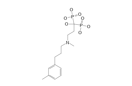 1-HYDROXY-3-[METHYL-(3-TOLYLPROPYL)-AMINO]-PROPYLIDENE-1,1-BISPHOSPHONIC-ACID
