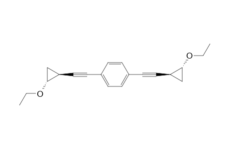 1,4-Bis[(trans-2-ethoxycyclopropyl)ethynyl]benzene