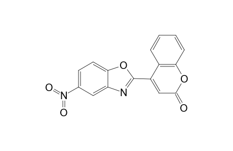 4-(5-nitro-1,3-benzoxazol-2-yl)-1-benzopyran-2-one