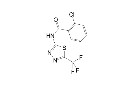 2-Chloro-N-[5-(trifluoromethyl)-1,3,4-thiadiazol-2-yl]benzamide