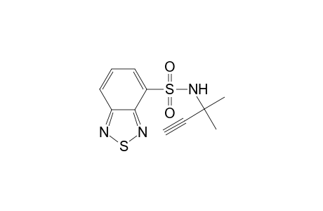 Benzo[1,2,5]thiadiazole-4-sulfonic acid (1,1-dimethylprop-2-ynyl)amide