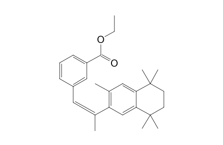 Ethyl (Z)-3-[2-(5,6,7,8-Tetrahydro-3,5,5,8,8-pentamethyl-2-naphthyl)propen-1-yl]benzoate