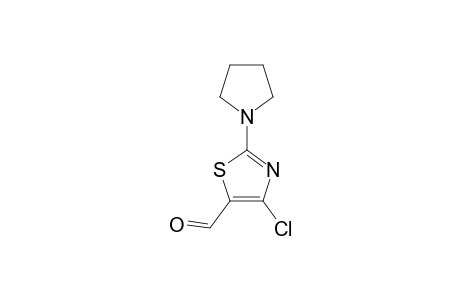 4-CHLORO-2-PYRROLIDINO-THIAZOLE-5-CARBALDEHYDE
