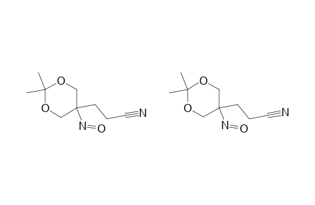 5-(2-Cyanoethyl)-2,2-dimethyl-5-nitroso-1,3-dioxane dimer