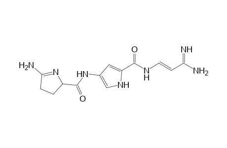 1H-Pyrrole-2-carboxamide, 4-[[(5-amino-3,4-dihydro-2H-pyrrol-2-yl)carbonyl]amino]-N-(3-amino-3-imino-1-propenyl)-