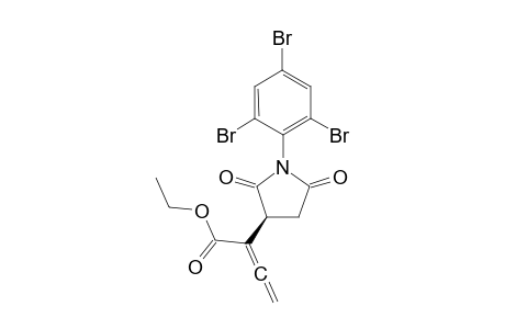 (S)-ethyl 2-(2,5-dioxo-1-(2,4,6-tribromophenyl)pyrrolidin-3-yl)buta-2,3-dienoate