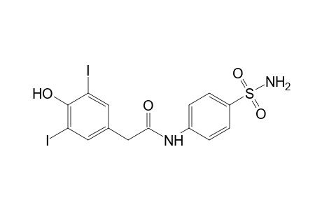 2-(3,5-diiodo-4-hydroxyphenyl)-4'-sulfamoylacetanilide