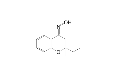 2-ethyl-2-methyl-4-chromanone, oxime
