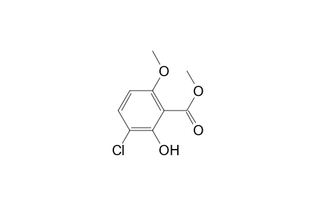 methyl 3-chloro-2-hydroxy-6-methoxybenzoate
