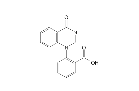 o-(1,4-DIHYDRO-4-OXO-1-QUINAZOLINYL)BENZOIC ACID