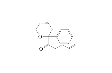 1-(6-phenyl-2,5-dihydropyran-6-yl)-4-penten-1-one