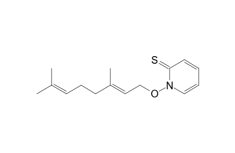 N-(3',7'-Dimethyl-2',6'-octadien-1'-oxy)pyridine-2(1H)-thione