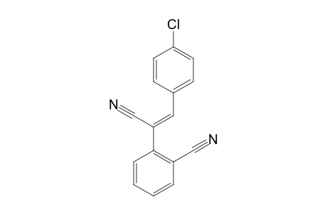 2-(2-(4-Chlorophenyl)-1-cyanovinyl)benzonitrile