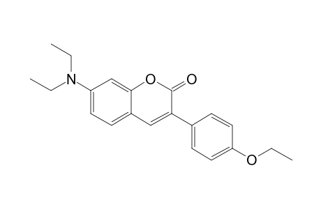 7-Diethylamino-3-(4'-ethoxyphenyl)coumarin